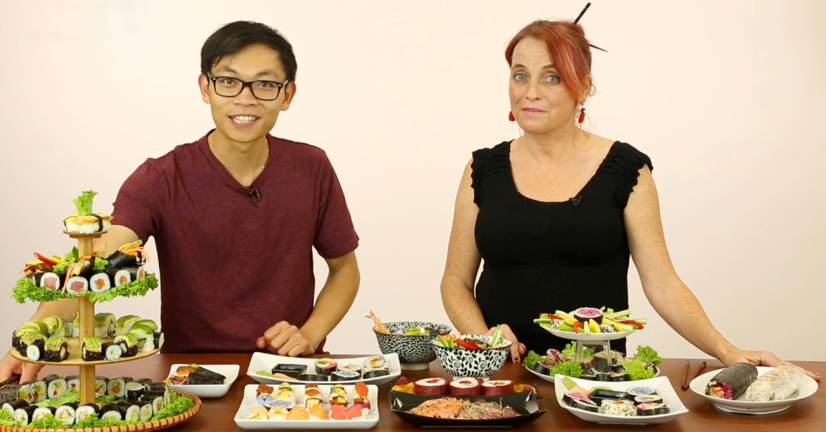 Motání základních rolek sushi – maki sushi